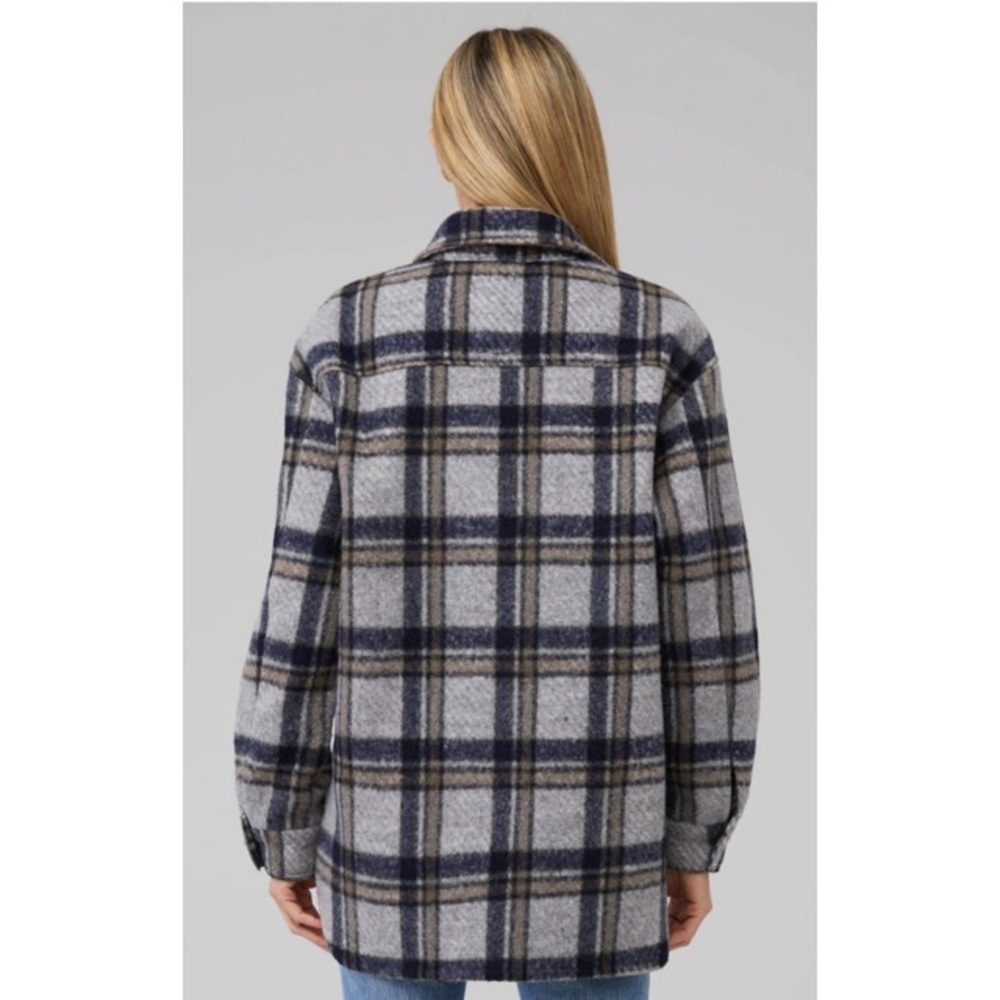 Bardot Checked Flannel Shirt​ - Picture 3 of 6